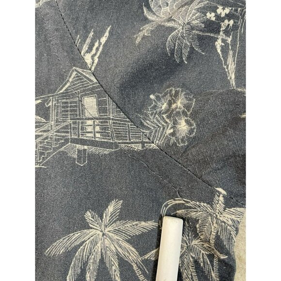 Pendleton Mens Hawaiian Beach Surf Short Sleeve Button Shirt Palm Trees Size XL - Picture 13 of 14